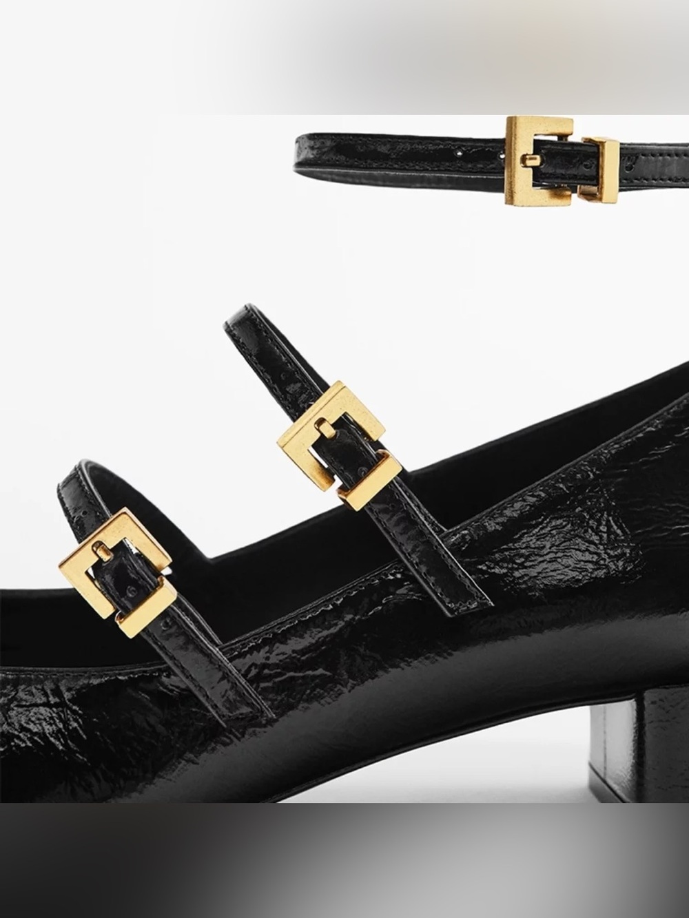 Zara Mary Jane Block Heels - Picture 8 of 10